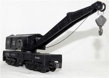 Load image into Gallery viewer, Lionel 2460 Black Bucyrus Erie Crane 2 line version Operates Works 1949-50 12whl