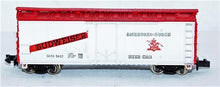 Load image into Gallery viewer, Concor 1051-G Budweiser 40' Steel Reefer Metal Whls Boxed GATX 5412 N scale