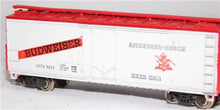 Load image into Gallery viewer, Concor 1051-G Budweiser 40' Steel Reefer Metal Whls Boxed GATX 5412 N scale
