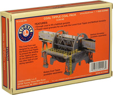 Load image into Gallery viewer, Lionel 6-24148 Coal Tipple Coal Pack for Rotary Tipple & Bathtub gondola C-10 new