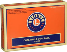 Load image into Gallery viewer, Lionel 6-24148 Coal Tipple Coal Pack for Rotary Tipple & Bathtub gondola C-10 new