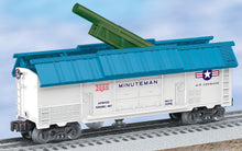 Load image into Gallery viewer, Lionel 6-29828 US Air Force Minuteman boxcar w/ cannon 3666 Postwar Celebration