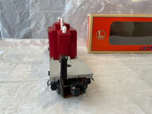 Load image into Gallery viewer, Lionel 6-16967 Depressed Center Flatcar #6461 Red transformer load w/insulators