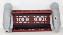 Load image into Gallery viewer, MTH Trains O Gauge RealTrax RUST Girder Bridge #1 w/ piers 10" long three rail