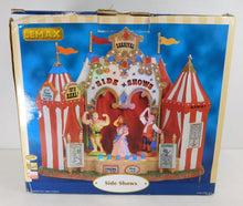 Load image into Gallery viewer, LEMAX 64492 Carnival Side Shows Circus Performers Animated Sound Light 2006 WRX
