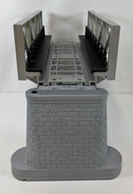 Load image into Gallery viewer, MTH 40-1120 O Gauge RealTrax SILVER Girder Bridge w/ piers 10" long three rail