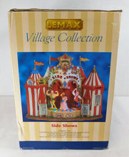 Load image into Gallery viewer, LEMAX 64492 Carnival Side Shows Circus Performers Animated Sound Light 2006 WRX