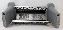 Load image into Gallery viewer, MTH 40-1120 O Gauge RealTrax SILVER Girder Bridge w/ piers 10" long three rail