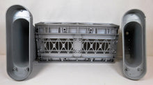 Load image into Gallery viewer, MTH 40-1120 O Gauge RealTrax SILVER Girder Bridge w/ piers 10" long three rail