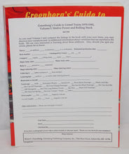 Load image into Gallery viewer, Greenberg's Guide Lionel Trains 1970-1991 Vol1 Locomotives Rolling Stock 10-7535