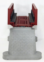 Load image into Gallery viewer, MTH Trains O Gauge RealTrax RUST Girder Bridge #2 w/ weathered piers 10" Long 3rail