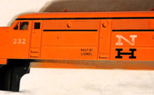 Load image into Gallery viewer, Lionel 232 New Haven A Alco Diesel w/BLACK PILOT/Apron 1962 Runs Scarce INTERESTING