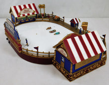 Load image into Gallery viewer, Gold Label Worlds Fair Ice Skating Rink Mr Christmas / Year Round Music 2004 Works