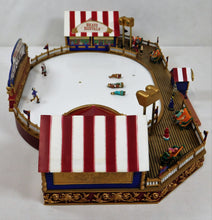 Load image into Gallery viewer, Gold Label Worlds Fair Ice Skating Rink Mr Christmas / Year Round Music 2004 Works