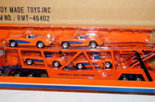 Load image into Gallery viewer, Lionel Trains RMT 46402 Truck Auto Carrier w/4 CORVETTES serial #ed Box + shipper