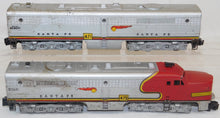 Load image into Gallery viewer, American Flyer 4713 Santa Fe Chief PA ABA Diesel Roar 470 471 473 Runs Serviced 1955