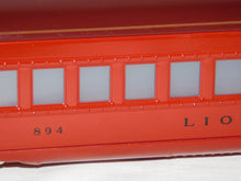 Load image into Gallery viewer, Lionel 6-51201 Rail Chief O Gauge Red Articulated PASSENGER SET Classics C-8