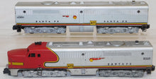 Load image into Gallery viewer, American Flyer 4713 Santa Fe Chief PA ABA Diesel Roar 470 471 473 Runs Serviced 1955
