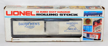 Load image into Gallery viewer, Lionel 6-5701 Dairymen's League Milk Woodside Refrigerator Reefer Car 1981