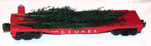 Load image into Gallery viewer, Lionel 6826 Christmas Tree Flat car 1959-60 w/ tree load flatcar Vintage Postwar