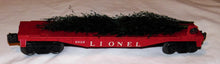 Load image into Gallery viewer, Lionel 6826 Christmas Tree Flat car 1959-60 w/ tree load flatcar Vintage Postwar