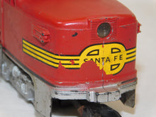 Load image into Gallery viewer, American Flyer 4713 Santa Fe Chief PA ABA Diesel Roar 470 471 473 Runs Serviced 1955