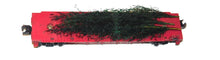 Load image into Gallery viewer, Lionel 6826 Christmas Tree Flat car 1959-60 w/ tree load flatcar Vintage Postwar