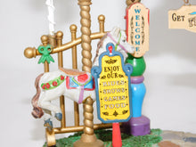 Load image into Gallery viewer, LEMAX Carnival Entry Entryway Carousel Horses Balloons Fair Midway Christmas C6
