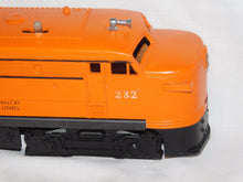 Load image into Gallery viewer, Lionel 232 New Haven A Alco Diesel w/BLACK PILOT/Apron 1962 Runs Scarce INTERESTING