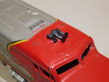 Load image into Gallery viewer, American Flyer 4713 Santa Fe Chief PA ABA Diesel Roar 470 471 473 Runs Serviced 1955