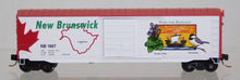Load image into Gallery viewer, Micro-Trains 07700158 New Brunswick Provincial Boxcar 0 77 00 155 N scale NB1867
