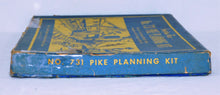 Load image into Gallery viewer, American Flyer Pike Planning Kit 731 layout tool S +INSERT +instructions Vintage