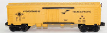Load image into Gallery viewer, Lionel 6-16131 Texas & Pacific Woodside Reefer Operating Doors Yellow OGauge T&P