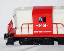Load image into Gallery viewer, Lionel 6-28527 Atomic Energy Commission GP-9 Diesel #2001 Glow in the Dark AEC C-8