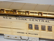 Load image into Gallery viewer, MTH 20-4029 + 20-4129 Millennium GOLD O Gauge 7car 70' Madison Passenger Set NYC