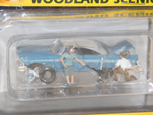 Load image into Gallery viewer, Woodland Scenics AS5523 Felix Fix a Flat HO Scale scene 1:87 Autoscenes Retired