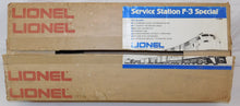 Load image into Gallery viewer, Lionel Trains 6-1579 Milwaukee Road Service Station Set F3 AA CRISP 7pcs 1975