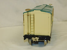 Load image into Gallery viewer, MTH 10-205 Standard Gauge 214R Reefer Ivory & Peacock Brass Tinplate Traditions