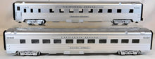 Load image into Gallery viewer, MTH 20-6645 California Zephyr 2-Car 70' Streamlined Sleeper/Diner Passenger Set