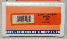 Load image into Gallery viewer, Lionel 6-52057 TTOS Western Pacific 6464 series Box Car #6464-1995 Convention WP