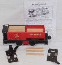 Load image into Gallery viewer, Lionel Trains #55 Tie-Jector operating motorized unit PRR +2 trips &ties 1957-61