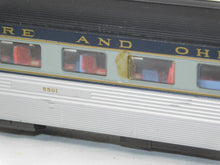 Load image into Gallery viewer, Rivarossi Baltimore & Ohio Three 85' Streamlined Passenger cars 2 Roomettes Coach HO
