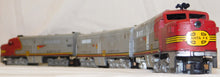 Load image into Gallery viewer, American Flyer 4713 Santa Fe Chief PA ABA Diesel Roar 470 471 473 Runs Serviced 1955