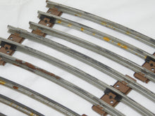 Load image into Gallery viewer, Lionel 6-65049 wide radius 027 gauge track 42" diameter curve 7pcs C-5 Used