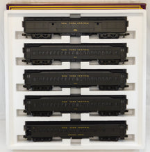 Load image into Gallery viewer, MTH MT 20-4019 New York Central 5 Car 70' Madison Heavyweight Passenger Set 1996
