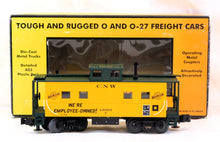 Load image into Gallery viewer, MTH 30-7727 Chicago Northwestern Steel Caboose lighted CNW 2000 C-8 Rail King O