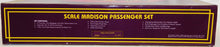 Load image into Gallery viewer, MTH MT 20-4019 New York Central 5 Car 70' Madison Heavyweight Passenger Set 1996