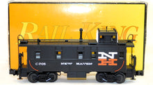 Load image into Gallery viewer, MTH 30-77149 NEW HAVEN Offset Steel Caboose lighted NH #C-708 Boxed C-8 Rail King 2008