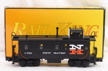 Load image into Gallery viewer, MTH 30-77149 NEW HAVEN Offset Steel Caboose lighted NH #C-708 Boxed C-8 Rail King 2008