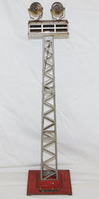 Load image into Gallery viewer, Lionel Prewar 92 Standard gauge Floodlight Tower 20" Working BOXED & CLEAN